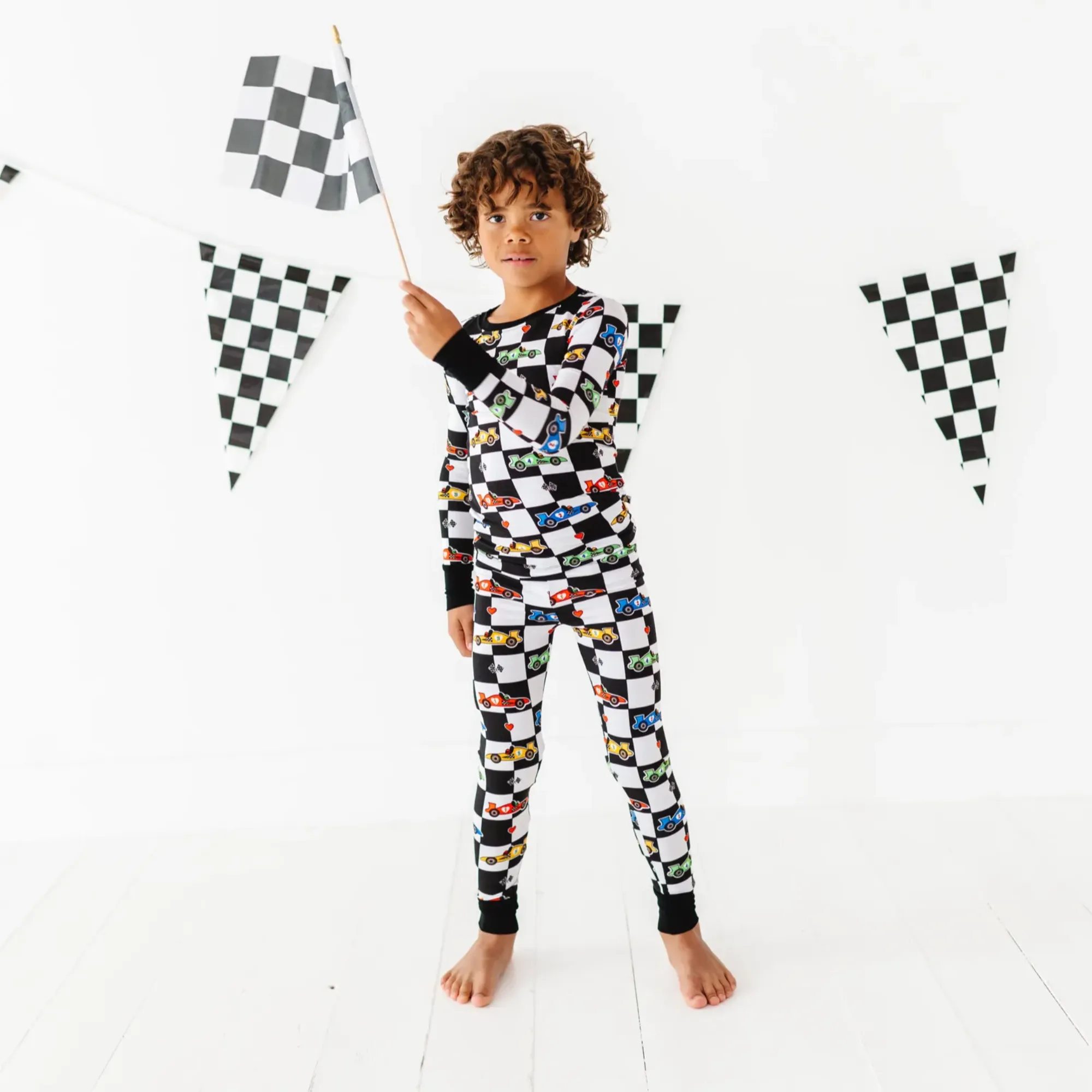 You Make My Heart Race Kids Pajamas